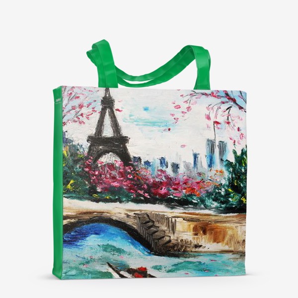 Сумка-шоппер «Весенний Париж»