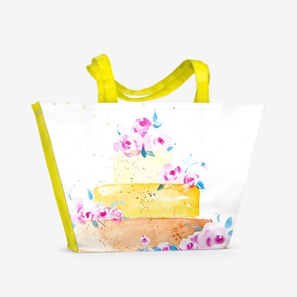 Пляжная сумка «Свадебный торт»