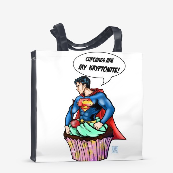 Сумка-шоппер «Супермен»