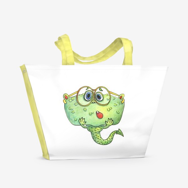 Пляжная сумка «Green Monster»