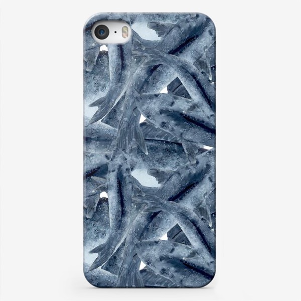 Чехол iPhone «Рыбки акварельные»