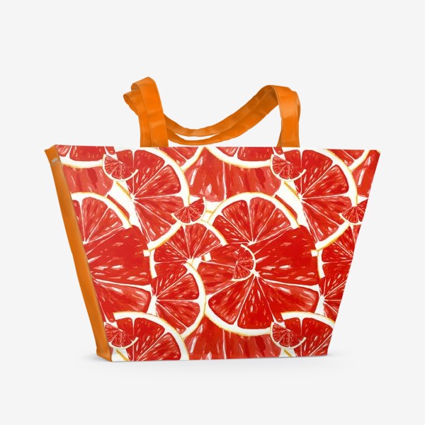 Пляжная сумка &laquo;Сочные грейпфруты&raquo;