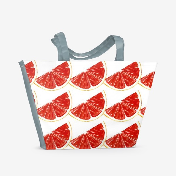 Пляжная сумка «Сочные грейпфруты»