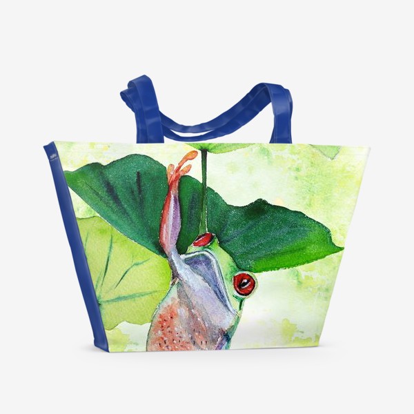Пляжная сумка «Лягушка»