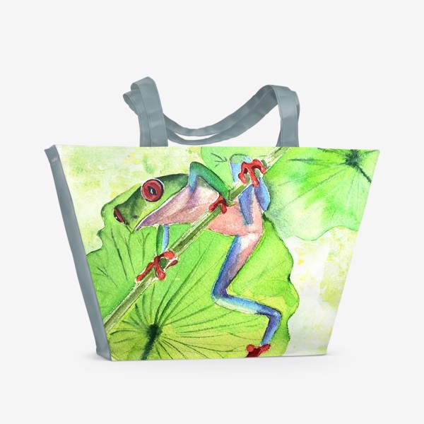 Пляжная сумка «Лягушонок»
