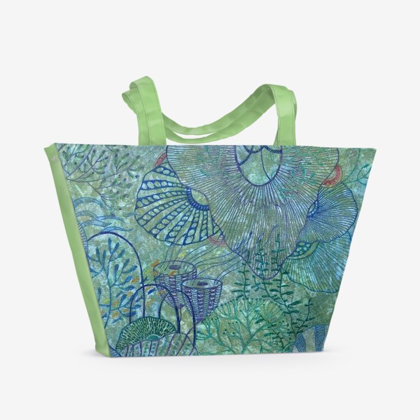 Пляжная сумка «Подводное царство»