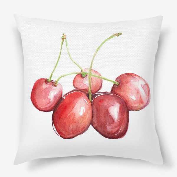 Подушка «Вишня Черешня Cherry»