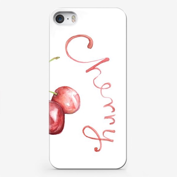 Чехол iPhone «Вишня Черешня Cherry»