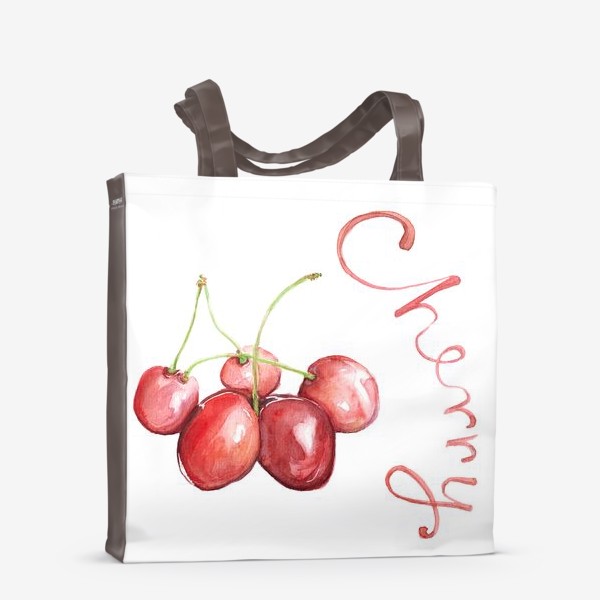 Сумка-шоппер &laquo;Вишня Черешня Cherry&raquo;
