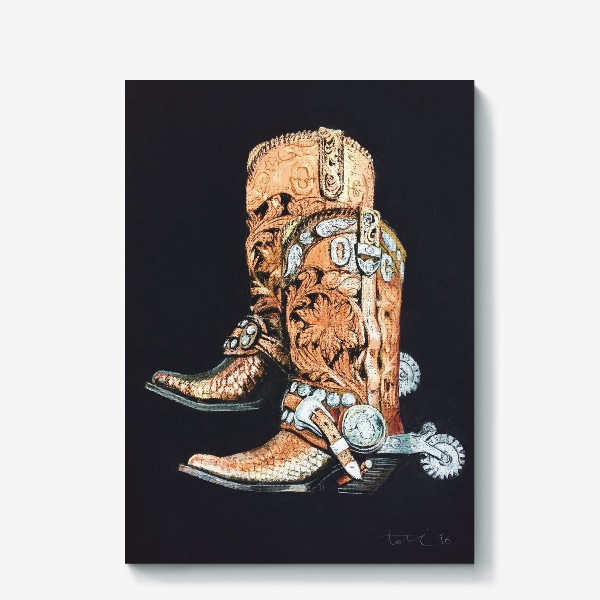 Холст «Cowboy boots »
