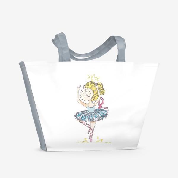 Пляжная сумка «Принцесса-балерина»