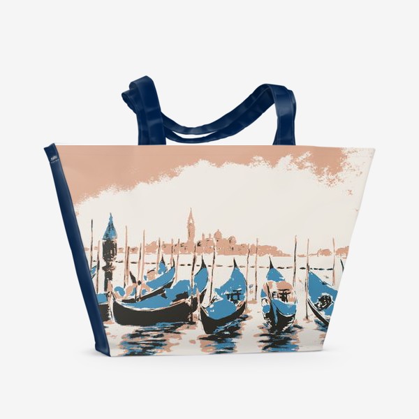 Пляжная сумка «Венеция. Италия.»