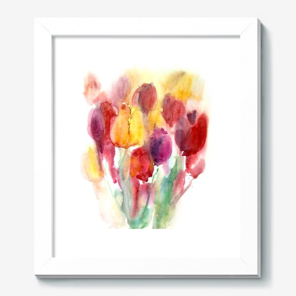 Картина «Букет тюльпанов»