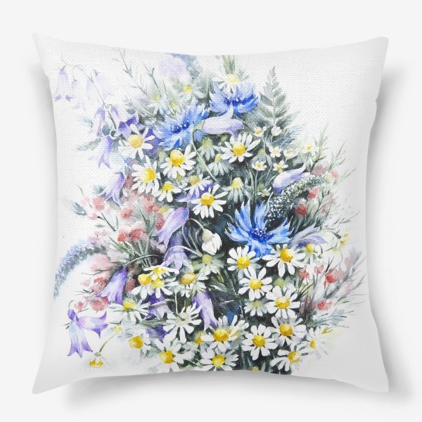 Подушка «Полевые цветы»
