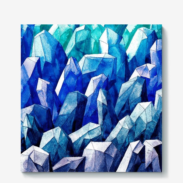 Холст «Ледяные Кристаллы»