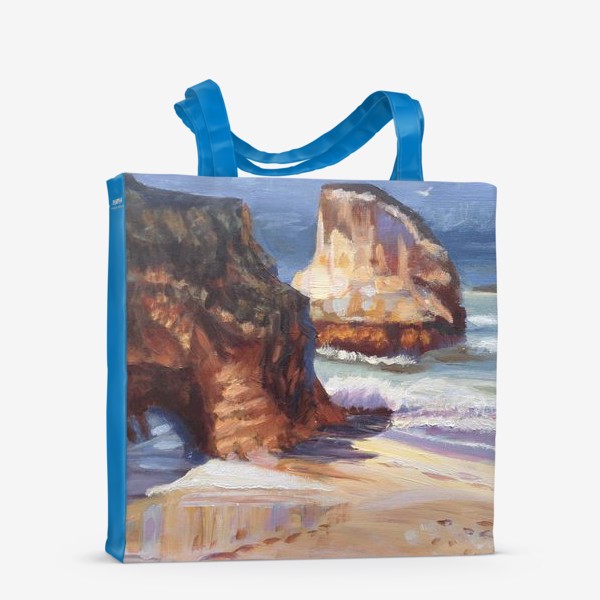 Сумка-шоппер «Пляж и скалы»