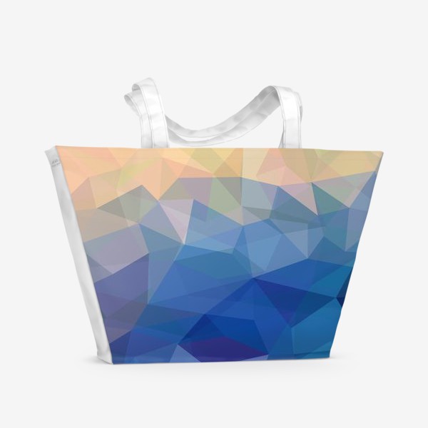 Пляжная сумка «Многоугольники3/Polygons3»