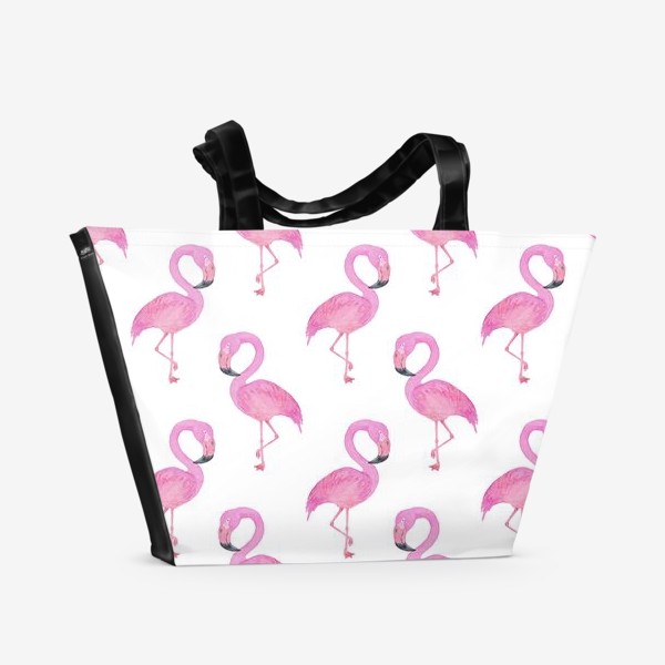 Пляжная сумка «Flamingo Фламинго»