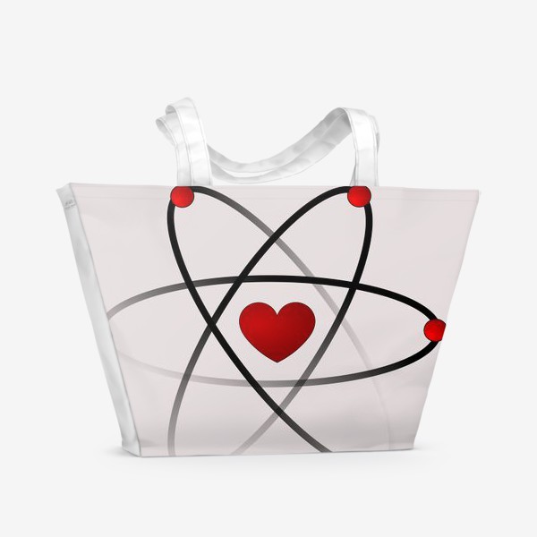 Пляжная сумка «Атомная любовь»