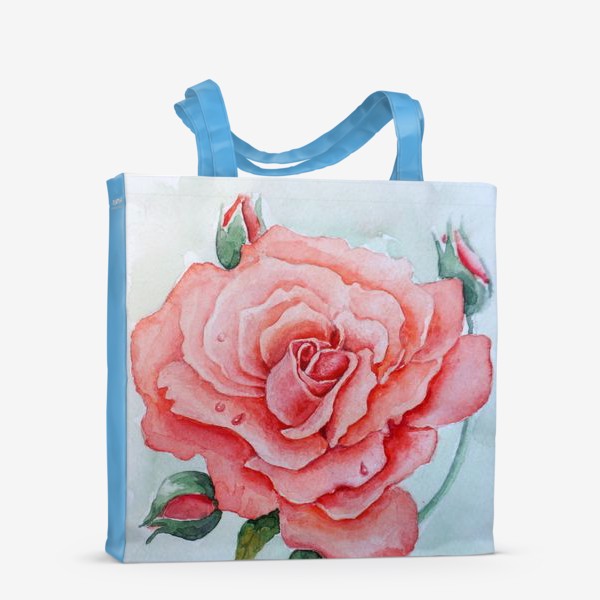 Сумка-шоппер «Розовая роза»