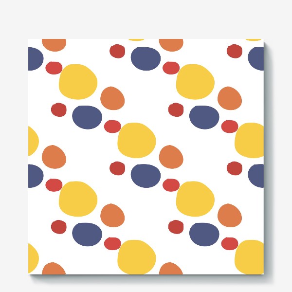 Холст «Colorful Dots Pattern»