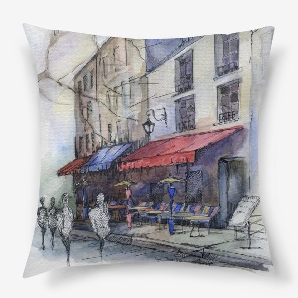 Подушка «Классика Монмартра/Париж»