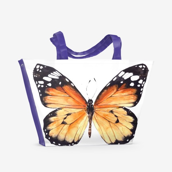 Пляжная сумка «Бабочка Монарх»