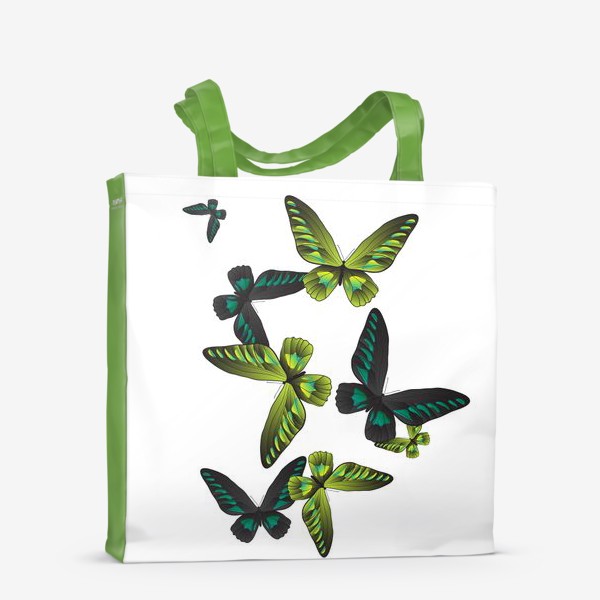 Сумка-шоппер «Тропические бабочки»