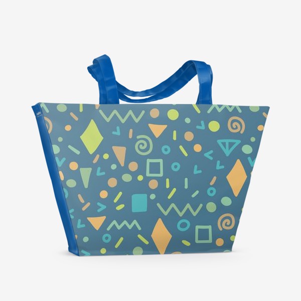 Пляжная сумка «Summer Abstract Blue»