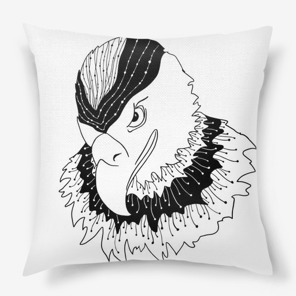Подушка «Doodle eagle»