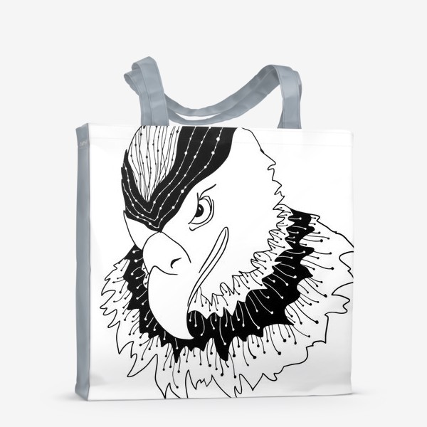 Сумка-шоппер «Doodle eagle»