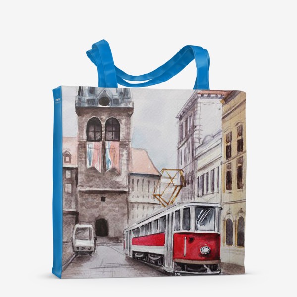 Сумка-шоппер «Трамвай. Прага»