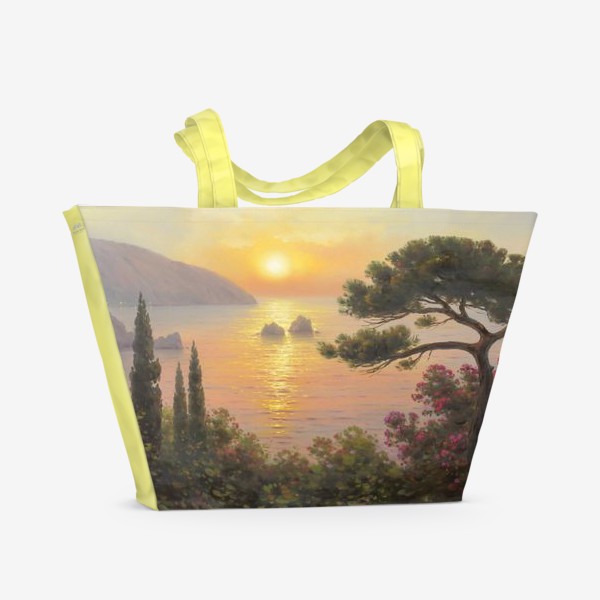 Пляжная сумка «Морской пейзаж»