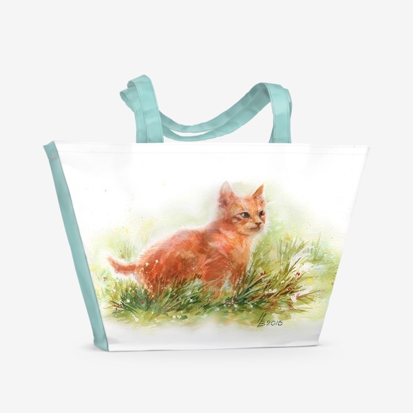 Пляжная сумка «Котёнок»