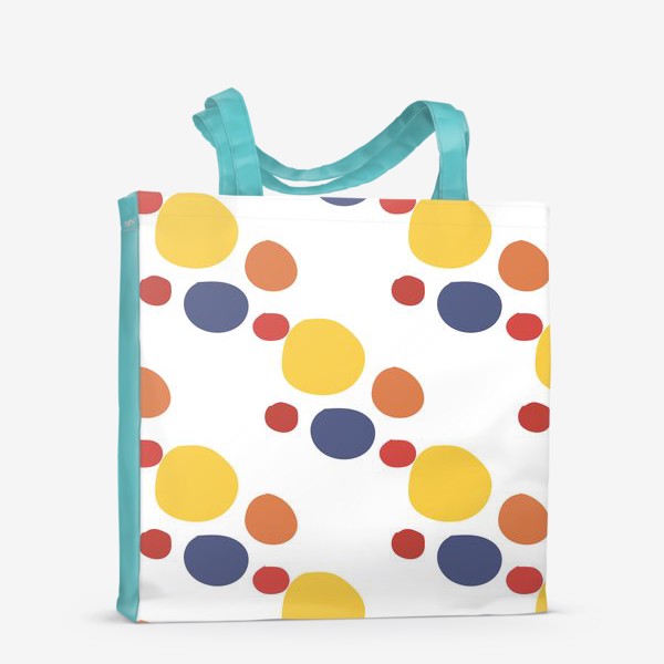 Сумка-шоппер «Colorful Dots Pattern»