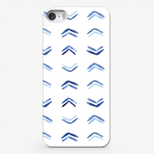 Чехол iPhone «Акварельный геометричный узор»