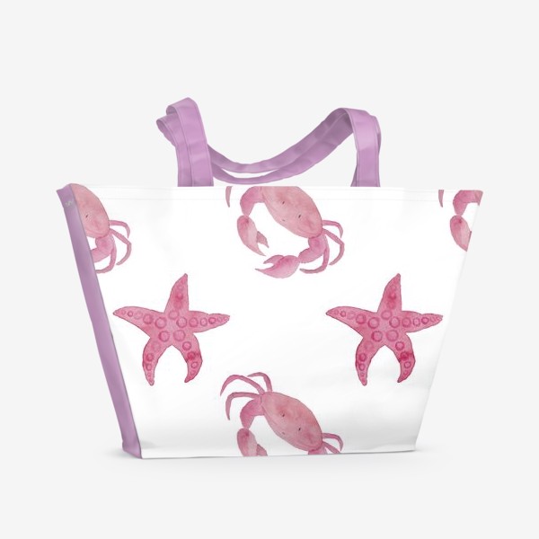 Пляжная сумка «Crab Pattern»