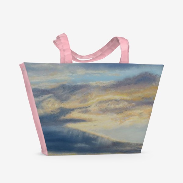 Пляжная сумка «закат на море»