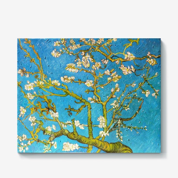 Холст «Цветение сакуры. Ван Гог»