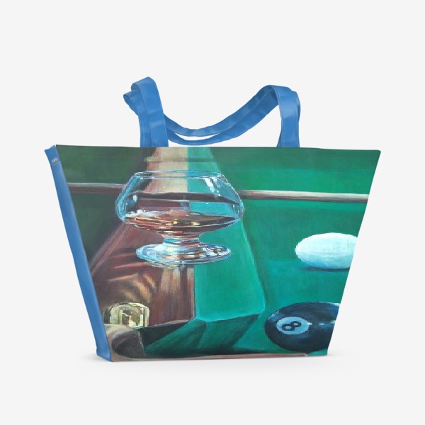 Пляжная сумка «Billiard party.»
