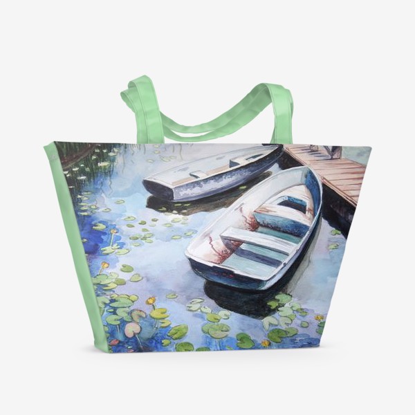 Пляжная сумка «Старые лодки »