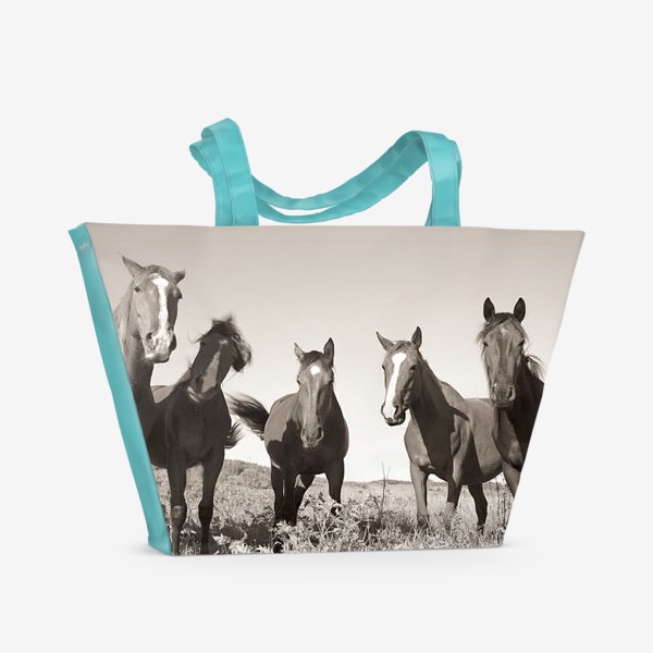 Пляжная сумка «лошади»