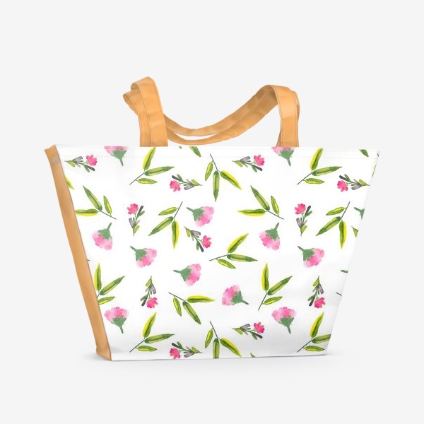 Пляжная сумка «Gentle flowers»