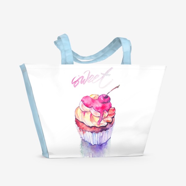 Пляжная сумка «Пироженка sweet»