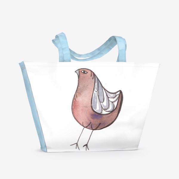 Пляжная сумка «Птица»