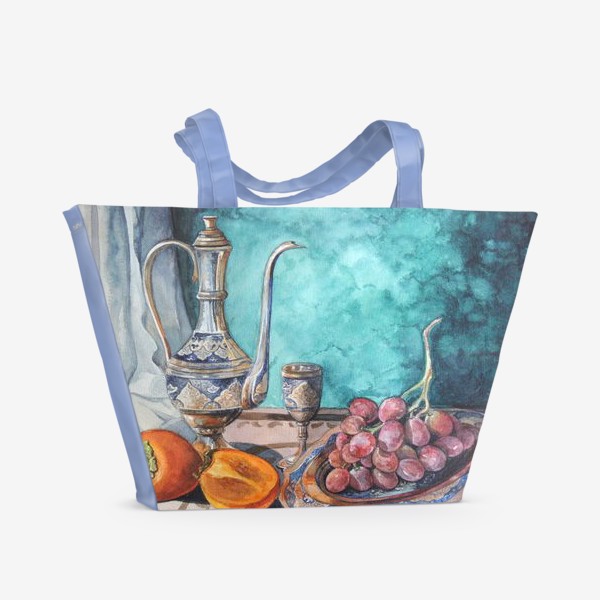 Пляжная сумка «Восточный натюрморт»