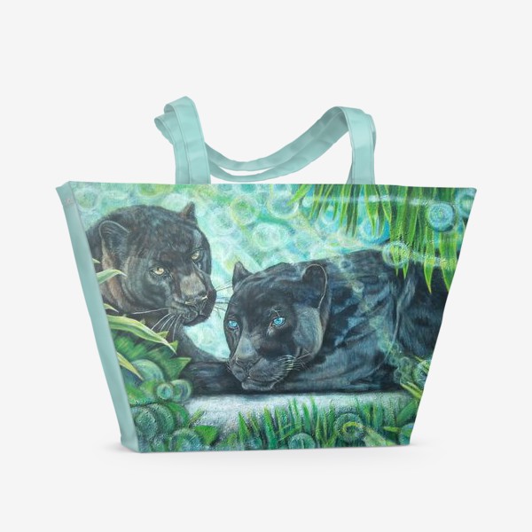 Пляжная сумка «Пантеры.»