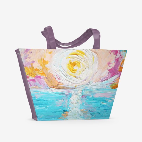 Пляжная сумка «Мое в цветах»