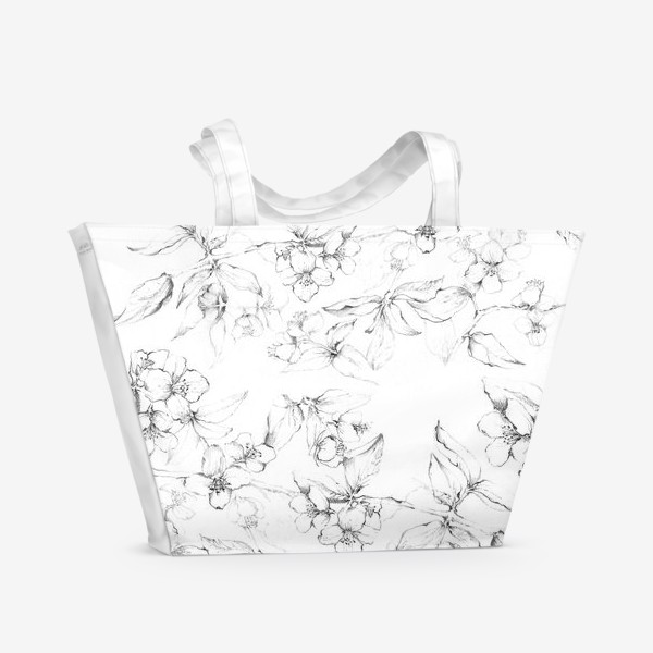 Пляжная сумка «Apple blossom»