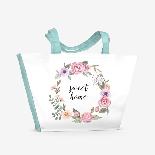 Пляжная сумка «Sweet home»